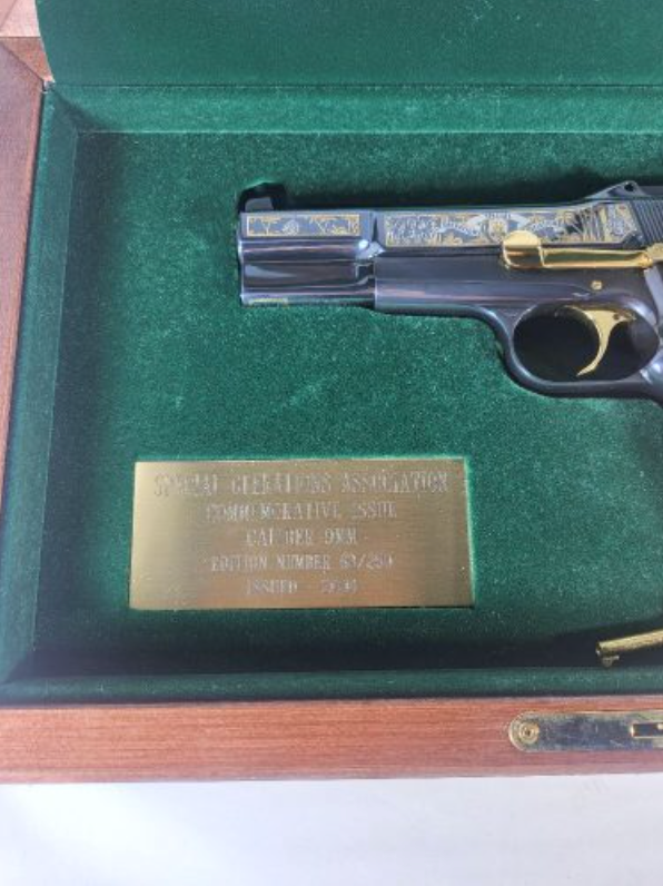 FN Browning Hi-Power “Special Operations Association” Commemorative 3